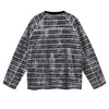 Vintage Dirty Dye Raglan Stripe Long Sleeve Tee