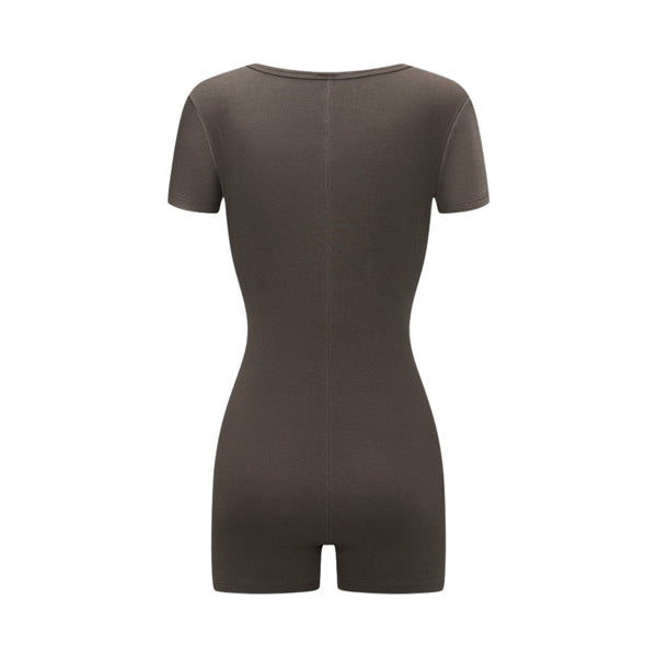 Vintage Washed Slim Fit Bodysuit Tee