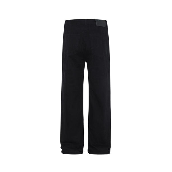 Essential Relaxed Straight-Leg Cotton Pants