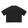 Washed Boxy Raw Hem Tee