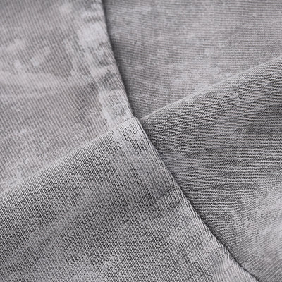 Gray Loose Fit Painted Cotton Sweatshirt