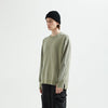 Vintage Washed Ninja Sleeve Split Hem Sweatshirt