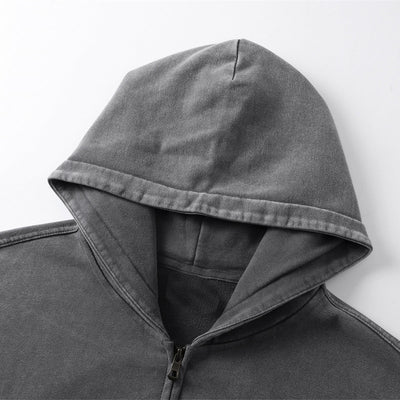 Sleeveless Zip Hoodie Casual Vest Hood Pockets Included
