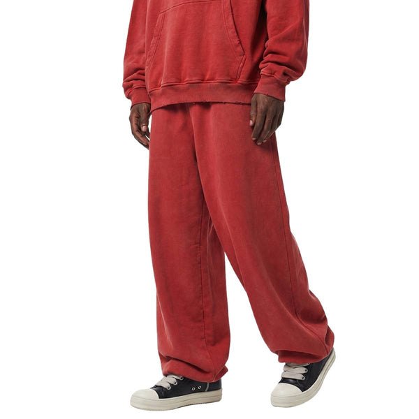Oversized Snow Wash Fleece Joggers