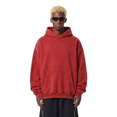 Heavyweight Washed Fleece Hoodie