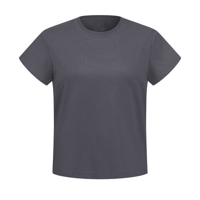 Classic Crew Neck Comfortable Versatile Everyday Tee