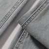 Light Blue Vintage Wash Flared Denim Jeans