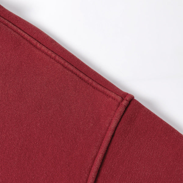 Soft Cotton Fleece Front Pocket Pullover Hoodie