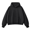 Solid Color Baggy Fleece Hoodie