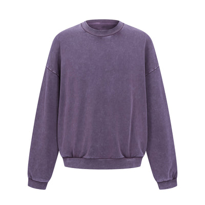 Soft-Vintage Washed Pullover Sweatshirt