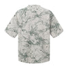 Burnout Plum Dye Artistic Color-Block Tee