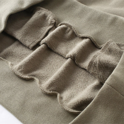 Brushed Fleece Soft Crewneck Pullover Sweatshirt