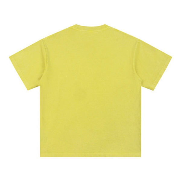 Washed Faded Baggy Cotton Tee 7.5oz