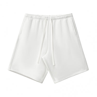 Knee-Length Fleece Baggy Sweatpants