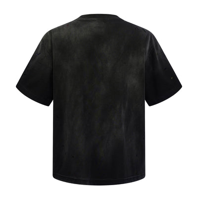 Tie Dye Pocket Oversized Cotton Streetwear T-Shirt
