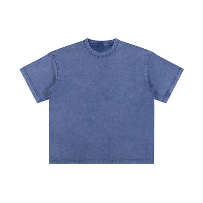 Vintage Washed Boxy Relaxed Streetwear Tee