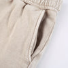 Men's Casual Washed Drawstring Sweat Shorts