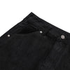 Street Deconstructed Embroidered Slim Flare Jeans