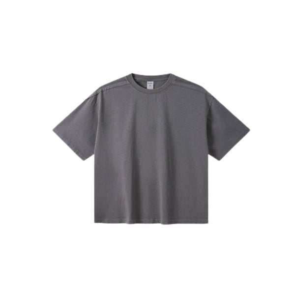 Heavyweight Vintage Fade Raw Edge Boxy Tee