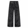 Vintage Smoke Wash Relaxed Flare Denim Jeans
