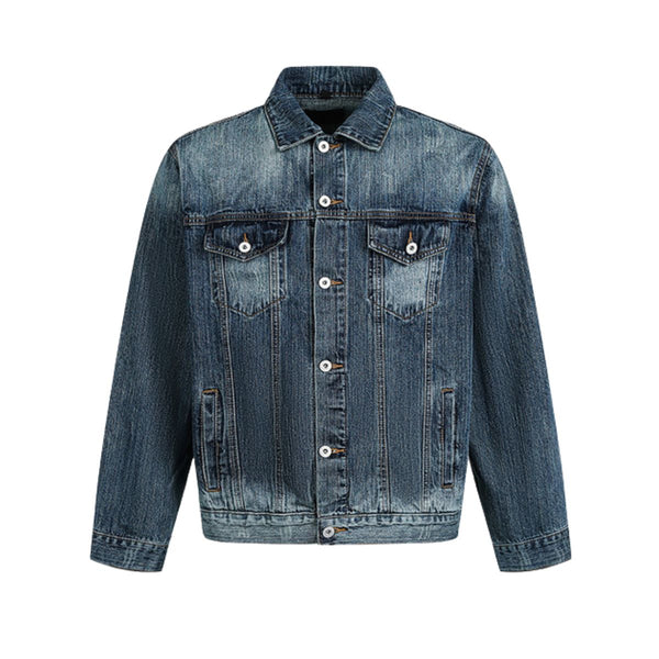 Retro Men's Spring&autumn High-smart Cool Denim Jacket