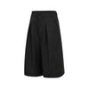 Vintage Draped Pleated Bermuda Shorts