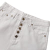 Button Fly Wide Leg Denim Jeans