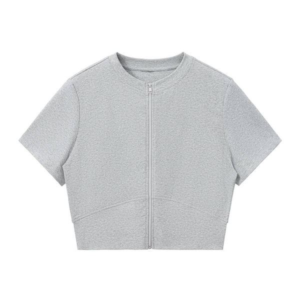 Women’s Slim Fit Zip-Up Academia Tee
