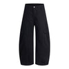 Vintage Multi-Pocket Curved Relaxed Pants