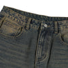 Light Blue Vintage Wash Baggy Jeans