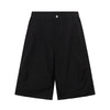 Contrast Stitch Utility Denim Shorts