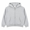 Boxy Cropped 340G Thermal Fleece Zip Hoodie