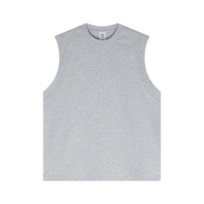 Panelled Back Seam Sleeveless T-Shirt
