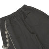 Basic Striped Metal Hook Relaxed Ins Trousers