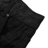 Minimalist Wide Leg Black Jeans