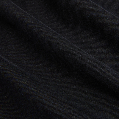 Black Deconstructed Strappy Denim Midi Dress