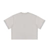 Oversized Cotton Crew Neck Tee 250G