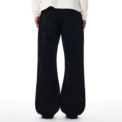 Flowy Wide Leg High Waisted Everyday Pants