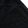 Acid Washed Turquoise Stud Loose Fit Wide Leg Jeans