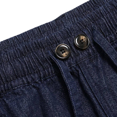 Tencel Blend Wide Leg Jeans