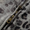 Heavyweight Leopard Camo Zip Hoodie