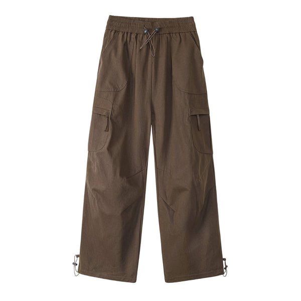 Multi-Pocket Utility Relaxed Workwear Pants