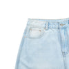 Faded Bleach Geometric-Pocket Baggy Jeans
