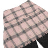 Minimalist Striped Check Relaxed Fit Casual Pants