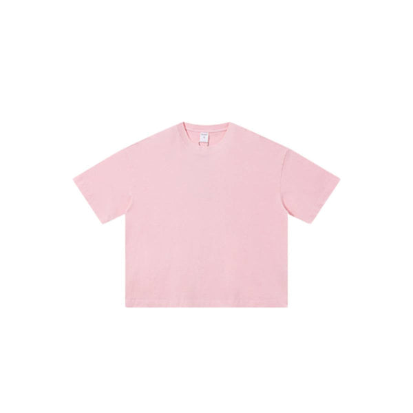 Distressed Fade Drop Shoulder Oversized Cotton T-Shirt