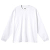 Solid Loose Fit Side Split Hem Long Sleeve T-Shirt