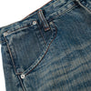 Men's Punk Vintage Washed Loose Wide-Leg Straight Jeans