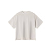 Distressed Raw Hem Boxy Cotton T-Shirt