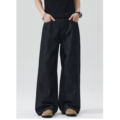 Vintage Embroidered Baggy Denim Jeans