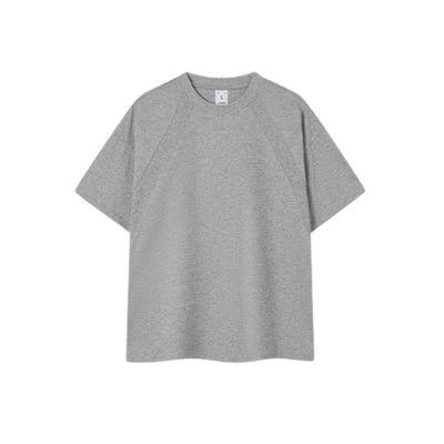 3D Panel Cotton Oversized T-Shirt